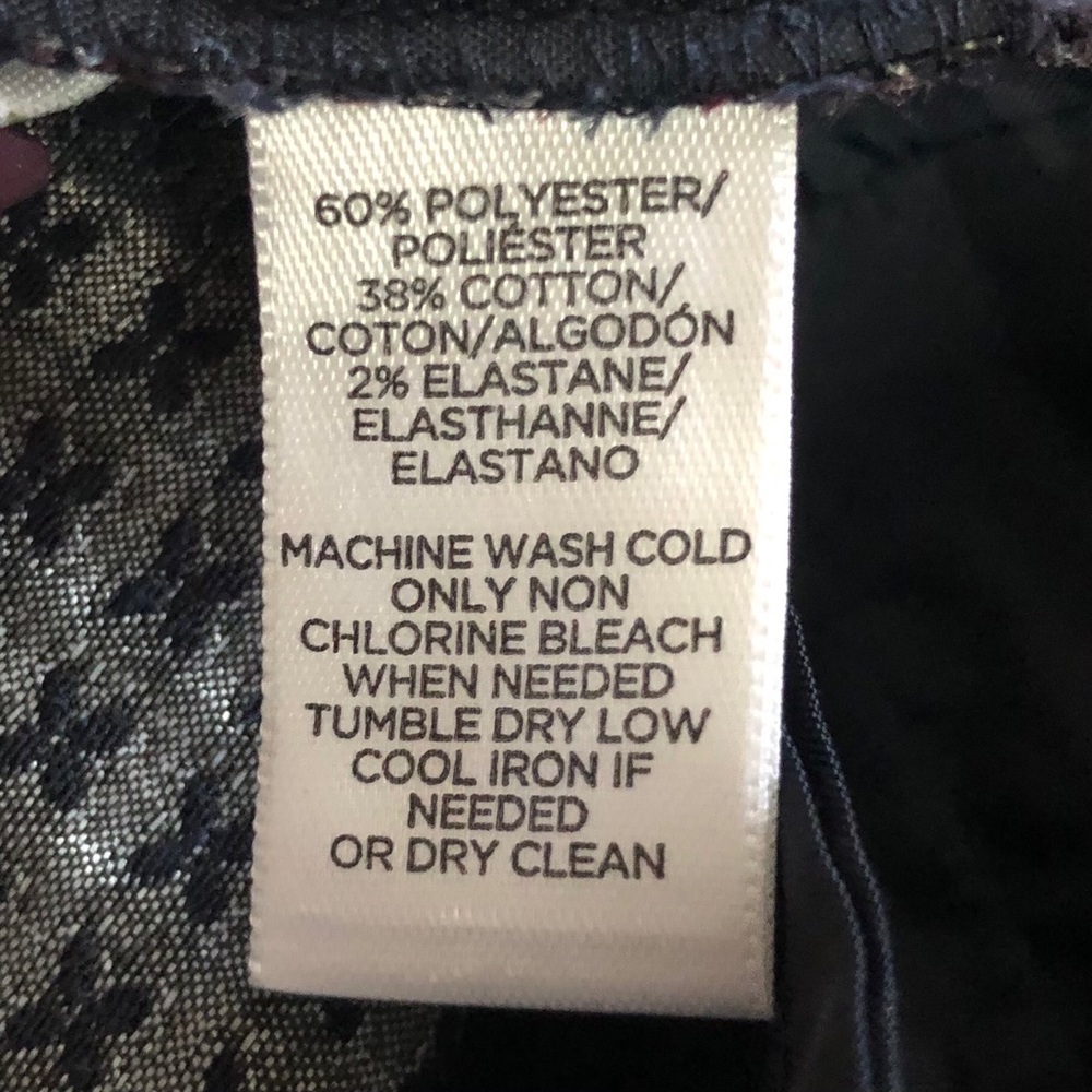 LOFT Women's Julie Skinny Mid Rise Work Pants 2 - Picture 8 of 8